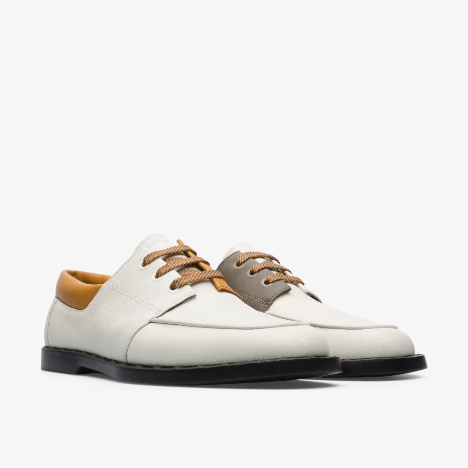 Zapatos de Vestir Camper Twins Hombre - Multicolor/Blancas | Camper Online + 1937KHYLG